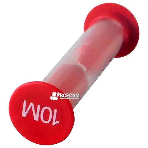 Часы песочные безопасный пластиковый тубус /10 минут/ 81572 - фото 3