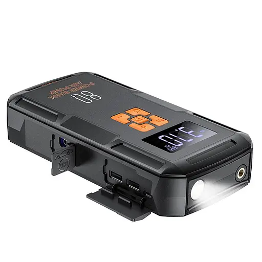 Автомобільний пусковий пристрій Hoco QS2 Portable Smart Car Jump Starter 8000mAh - фото 5