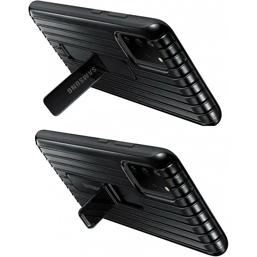 Оригінальний чохол Samsung Protective Rugged Standing Cover для Galaxy S20 Plus (6.7") Black (EF-RG985CBEGRU) - фото 5