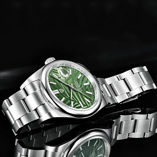 Наручные часы мужские PD-1715 Silver-Green Pagani Design acs0031116 - фото 4