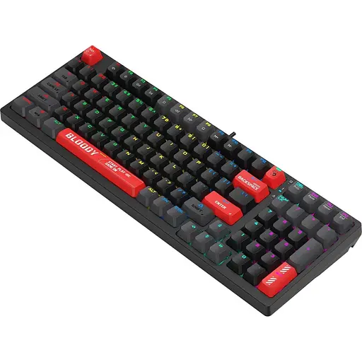 Клавиатура Bloody A4Tech S98 USB RGB Black Red) (S98 Red)) - фото 4