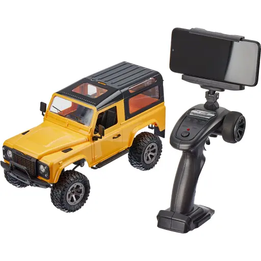 Машинка ZIPP Toys 4x4 с камерой. Цвет - желтый - фото 9