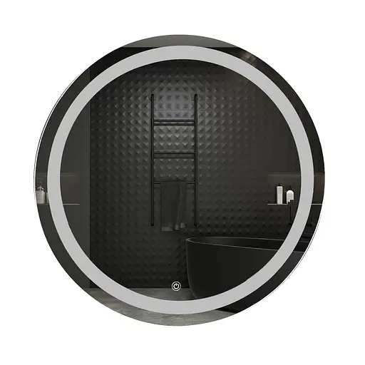 Дзеркало Unio MRR-09 RND-S 700 x 700 mm LED FL з сенсором 000027464 - фото 4