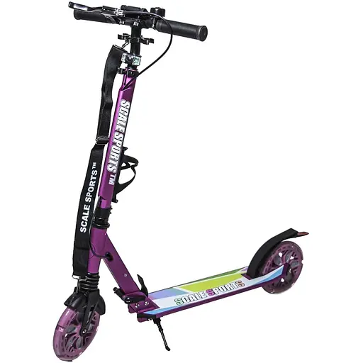Самокат Scale Sports 80-95х53х12 см Рожевий 000283590