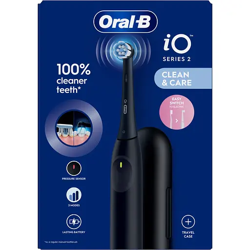 Электрическая зубная щетка Oral-B iO 2 ультрачерная - фото 7