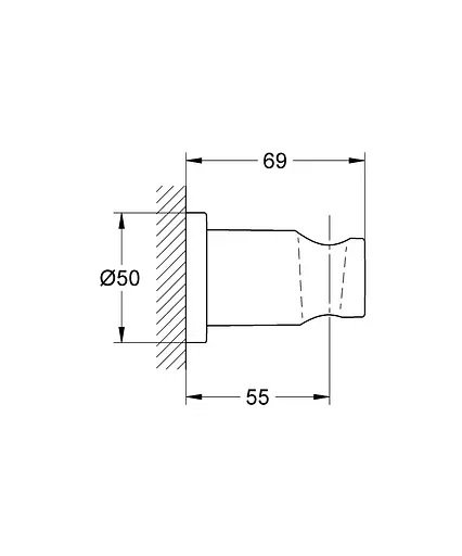 Тримач для душу Grohe Rainshower 27074DL0 Теплий захід сонця - фото 2