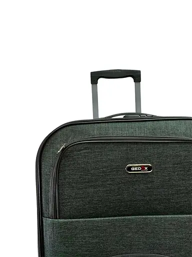 Валіза тканинна (Impertex)Велика(L) Водонепроникна на 4 Подвійних Колесах 120 л Розширенням TK008-L - фото 2