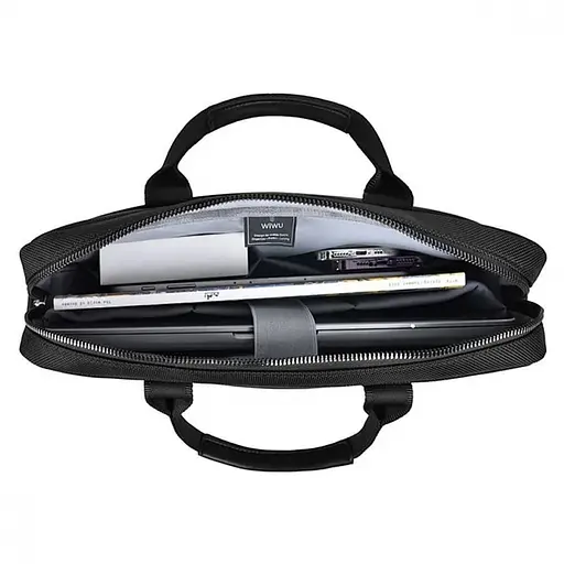 Сумка Wiwu Hali Laptop Bag 14" black - фото 5