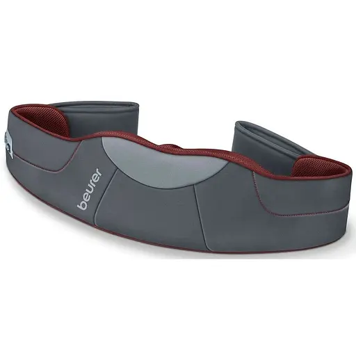 Beurer Массажный пояс для шеи, спины, ног, от сети, 1.68кг, 3 режима, подогрев, серо-красный