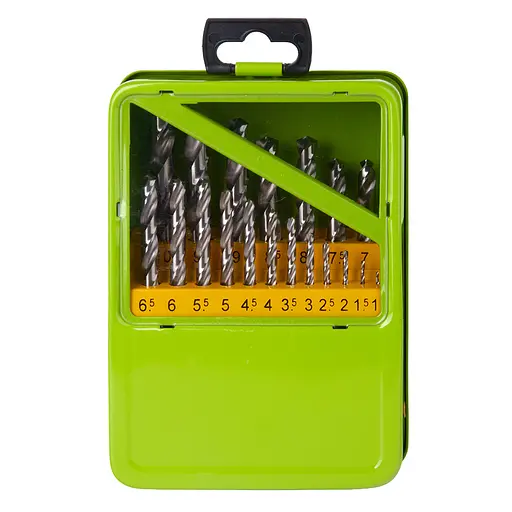 Набір свердел по металу Alloid Building Tools 1-10 мм Р6М5 (DB-19110) - фото 1