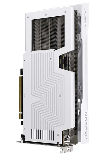 Видеокарта XFX AMD Radeon RX 9060 XT 8GB Swift OC White Gaming Edition (RX-96TSW8GWQ) (GDDR6, 128 bit, PCI-E v5.0 x16) - фото 4