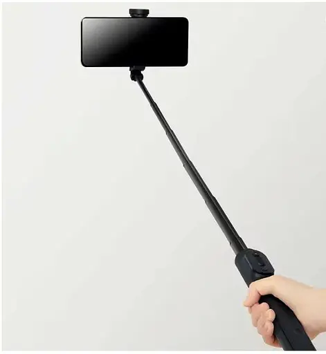 Селфі - монопод бездротовий трипод Xiaomi Zoom Stand Selfie Stick 2 чорний (XMBJZPGO2YM) - фото 2