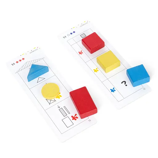 Навчальний набір "Логічні блоки Дьєнеша" Igroteco 900408, 48 деталей - фото 5