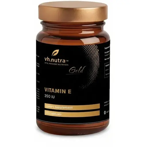 DL-альфа-токоферилацетат VitalHarmony Gold Vitamin E 30 капсул - фото 1
