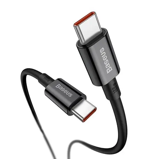 Кабель Baseus Superior Series Fast Charging Data Cable Type-C to Type-C 100W 1 м Черный - фото 2
