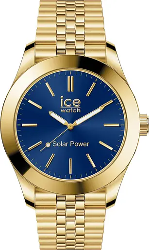 Годинник Ice-Watch Ice steel solar Gold Blue 023798