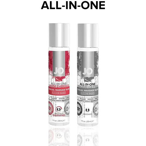 Разогревающий массажный гель и смазка 2-в-1 System JO All-in-One Massage Glide - Warming (30 мл) - фото 5