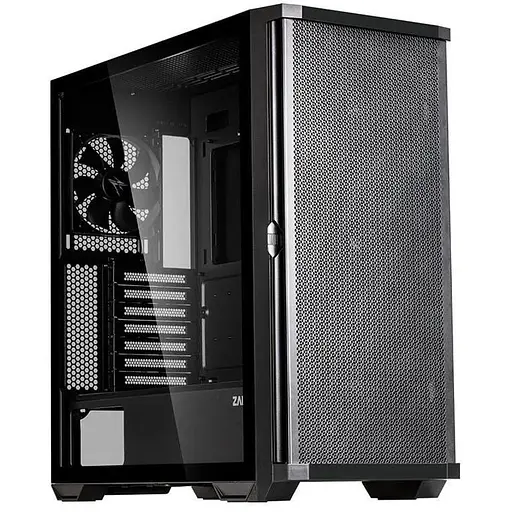 Корпус Zalman Z10, черный, Mid Tower, без БП, для ATX/Micro ATX/Mini ITX, 1xType-C/2xUSB 3.1, макс. CPU – 173 мм/VGA – 395 - фото 1