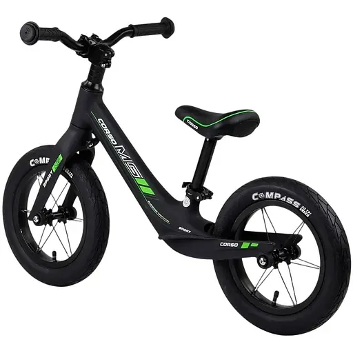 Біговел дитячий Corso 55960 з алюмінієвим виносом керма колеса 12"