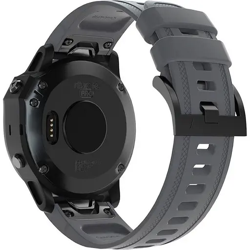 Ремешок ArmorStandart Silicon для Garmin 20 mm Grey (ARM60812) [141555] - фото 3