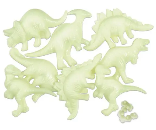 Набор светящихся в темноте 3D-наклеек 4M Динозавры 00-05426 Набор люминесцентных наклеек - фото 3