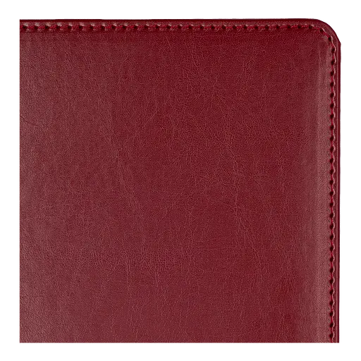 Ежедневник недатированный Buromax Bravo A5 искусственная кожа/поролон 336 страниц красный (BM.20020-05) - фото 4