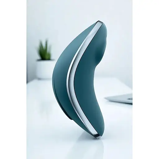 Вакуумний вібратор Satisfyer Vulva Lover 1 Синій - фото 2