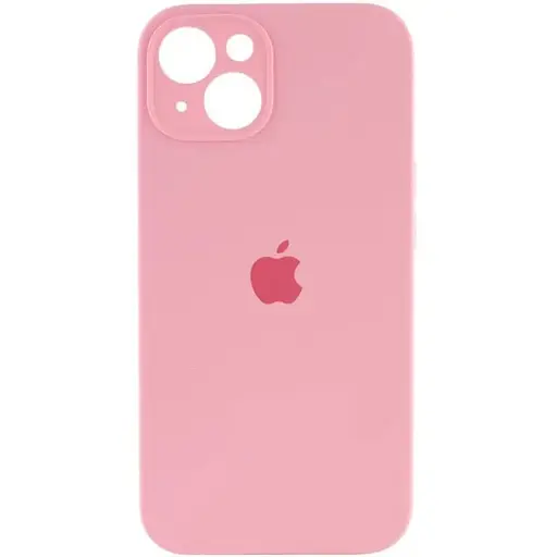 Чехол Epik Silicone Case Full Camera Protective (AA) для Apple iPhone 15 Plus (6.7) Розовый/Light pink - фото 1