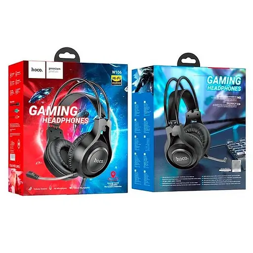Наушники компьютерные Hoco W106 Tiger Gaming Headset - фото 5