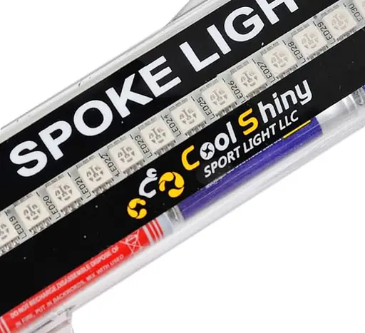 Велосипедная разноцветная светодиодная подсветка колес велосипеда Spoke Light 21 вело узор - фото 9