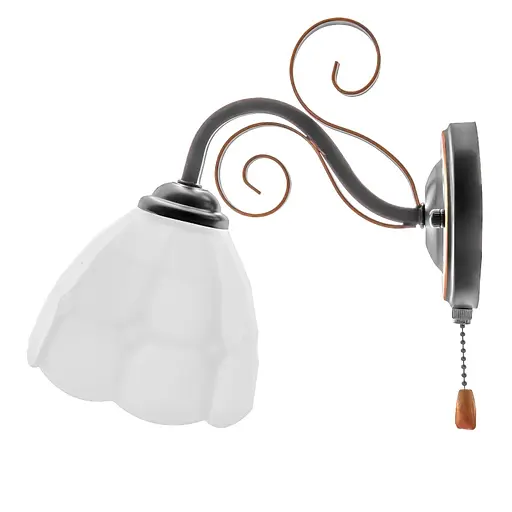 Бра Brille LK-577W/1 настінне накладне класичне E27 BK - фото 2