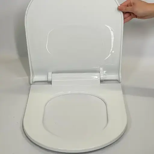 Сидения для унитаза с микролифтом NKP Slim INCI 0338 Soft Close+Quick Release из термопласта - фото 2