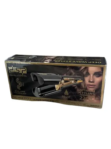 Плойка для волосся DSP 20589 об’ємні хвилі з керамічним покриття 105 Вт Чорний - фото 8