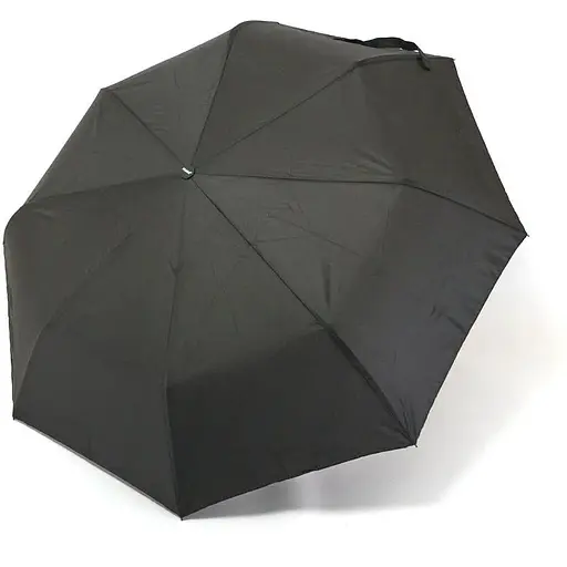 Парасолька-напівавтомат для чоловіків 25-08-1 Чорний - фото 1