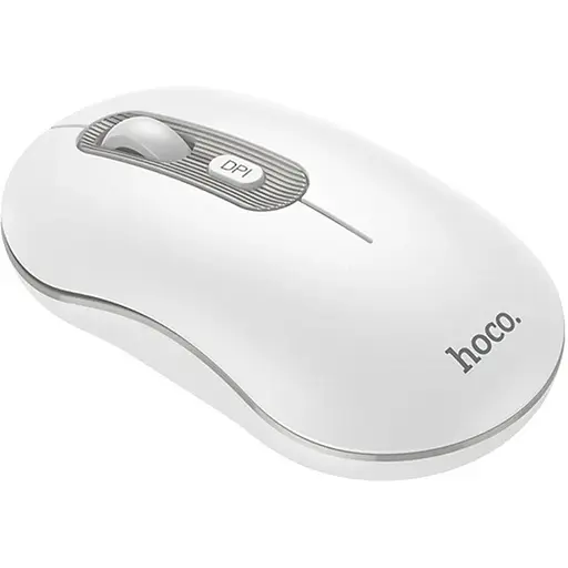 Беспроводная мышь Hoco GM21 белый серый - фото 1