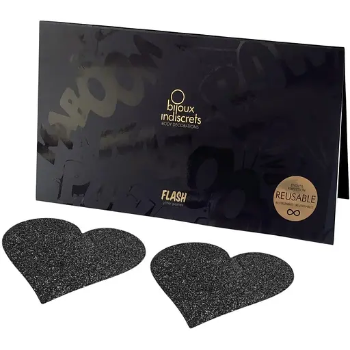 Прикраса на соски Bijoux Indiscrets Flash Heart One size