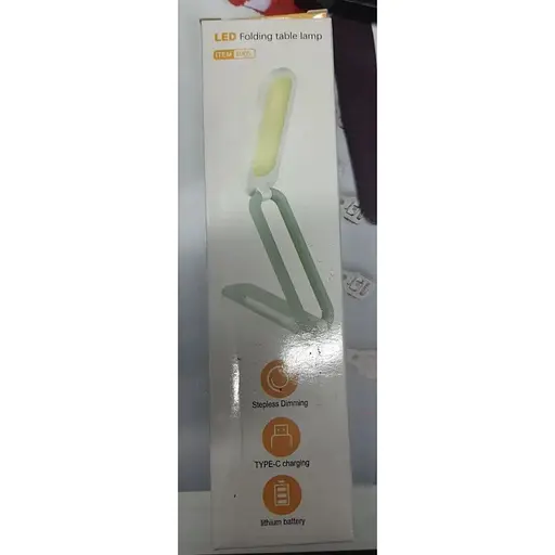 Настільна LED лампа Folding Table LED Lamp 8005 з акумулятором 4 Вт біла - фото 3