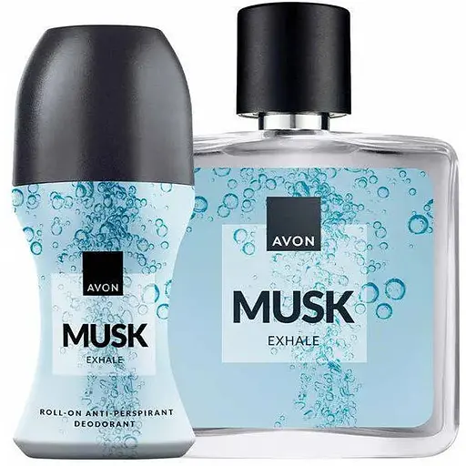Набір Avon Musk Exhale для нього (edp/75ml+deo/50ml) (158511381) - фото 1
