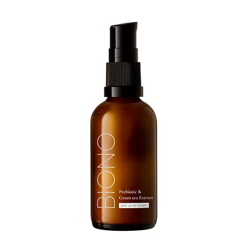 Крем антиакне для лица с пребиотиками и экстрактом зеленого чая Bionо 50 мл - фото 2