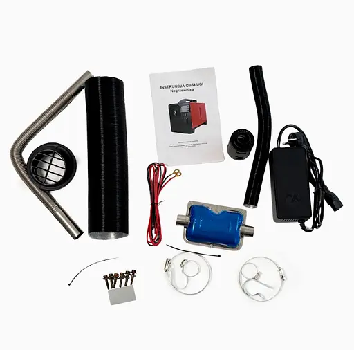 Обігрівач Webasto автономний дизельний Drivor 5 кВт (12В24В220В) з LCD-дисплеєм та пультом ДК - фото 8