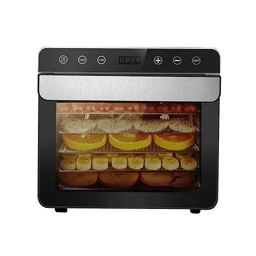 Дегідратор сушарка для овочів фруктів м'яса грибів 6 лотків 700Вт SS - 06A - фото 8