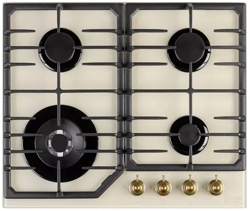 Варочная поверхность газовая Perfelli Vintage GW69C Beige