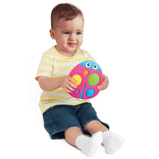 Детская сенсорная игрушка "Божья коровка Пум-пум" KIDDI SMART 4520-KS - фото 4