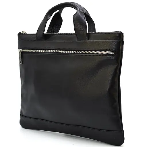 Кожаная мужская сумка TARWA 34х24х1 см sum0026092 - фото 3