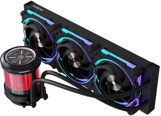 Водное охлаждение Alseye W360-V-B ARGB Black (AS.02.10.0013) - фото 3