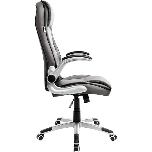 Офисное кресло GT Racer B-2555, серое (B-2555 Gray) - фото 4