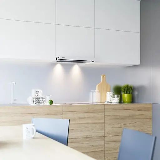 Вытяжка телескопическая Eleyus CYCLON 700 60 WH - фото 3