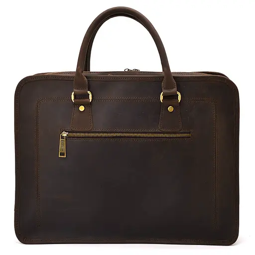 Шкіряний портфель Tarwa 30х40х9 см nsa0001209 - фото 2