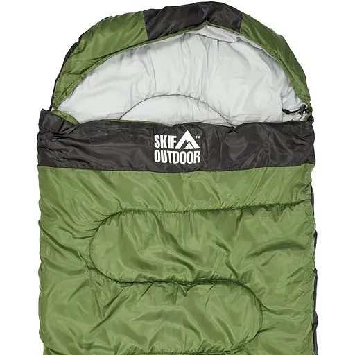 Спальный мешок Skif Outdoor Morpheus 1900 Green/black - фото 4