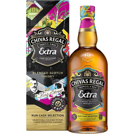 Віскі Chivas Regal Extra Rum Cask 40% 0.7 л